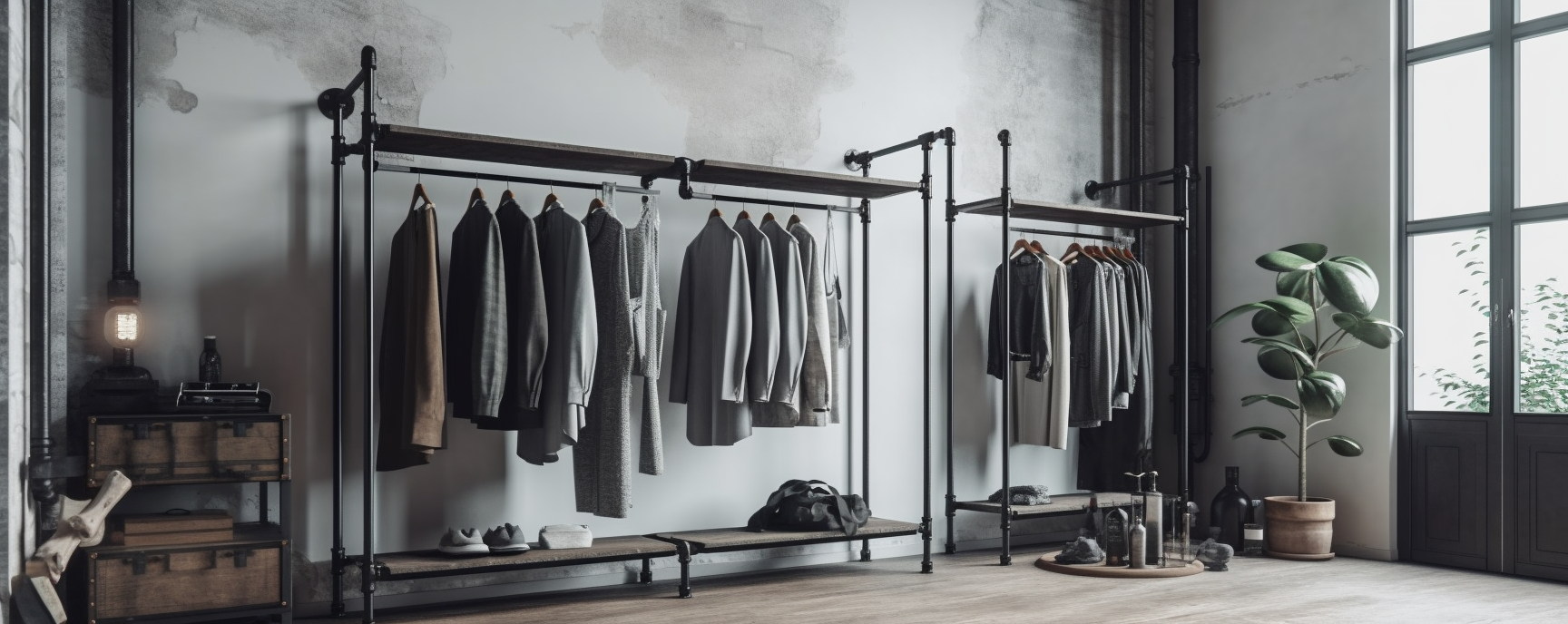 10 kreative Verwendungsmöglichkeiten für Garderobenstangen aus Metallrohren in Ihrem Zuhause: Innovative und stilvolle Design-Ideen