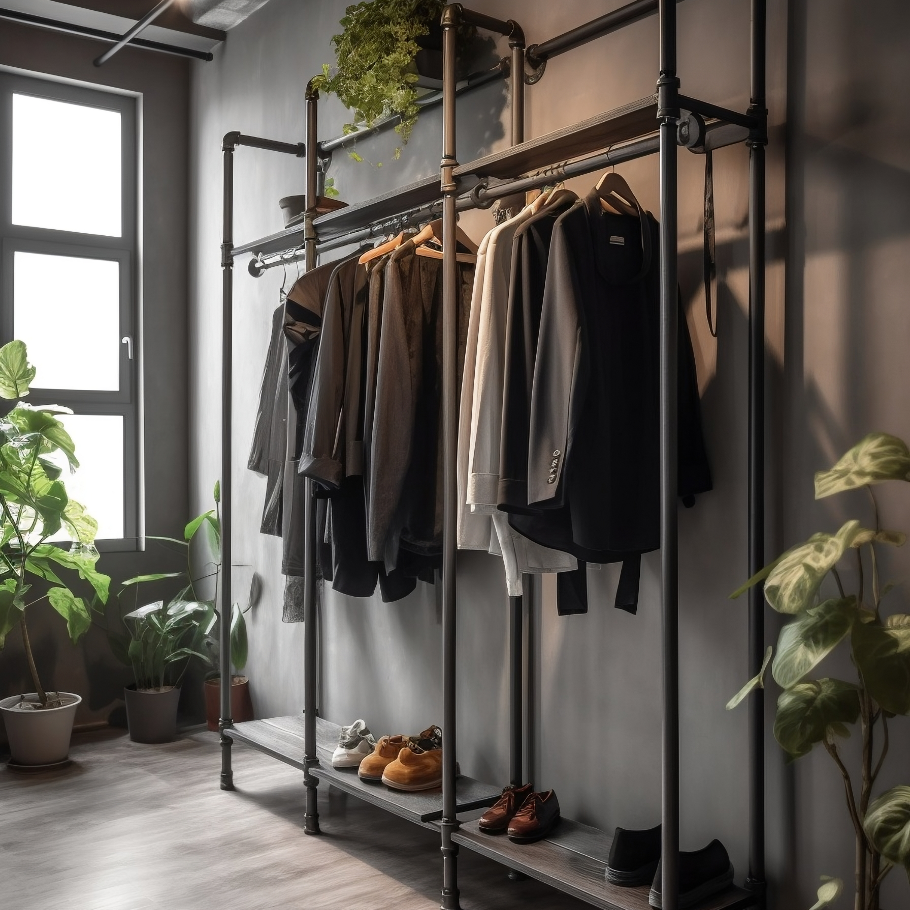 Minimalismus: Wie unsere Metall-Kleiderstangen Ihr Zuhause aufwerten
