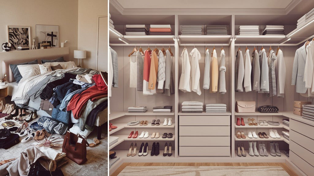 Von Chaos zur Ordnung: Mit diesen Tipps wird Ihr Kleiderschrank zum Blickfang