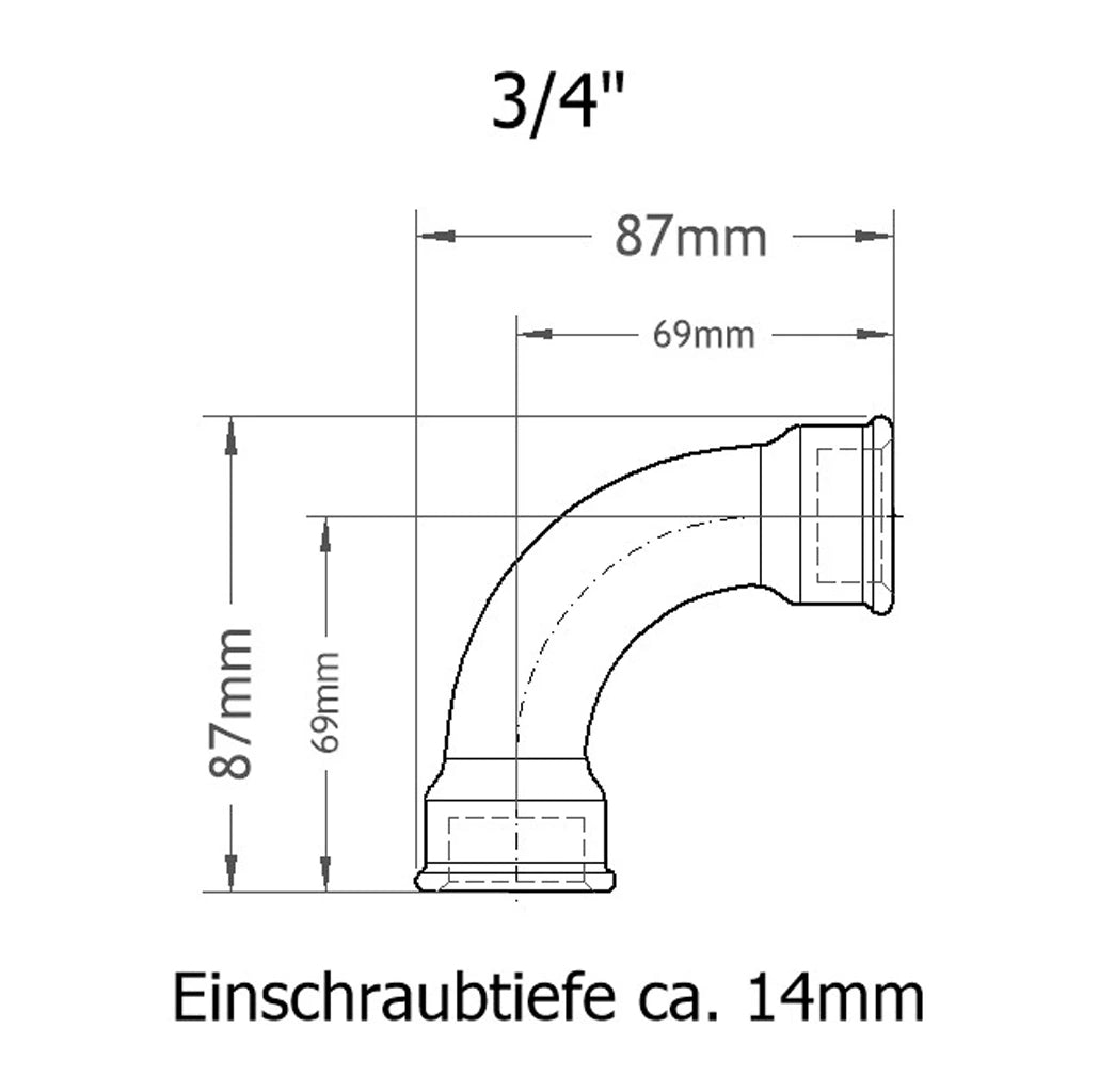 Bogen IGIG 3/4 Zoll